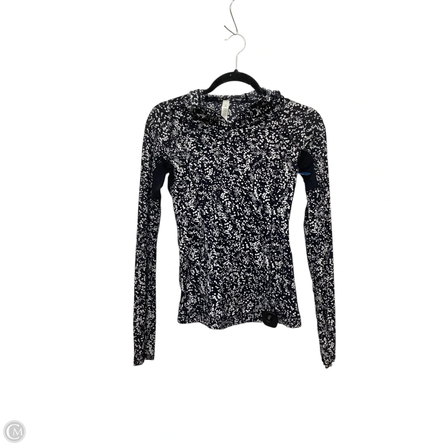 Athletic Jacket By Lululemon In Black, Size: 2