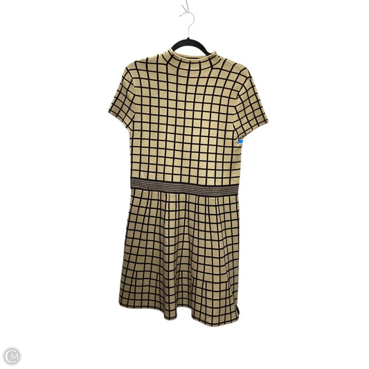 Dress Casual Short By Tahari In Tan, Size: L