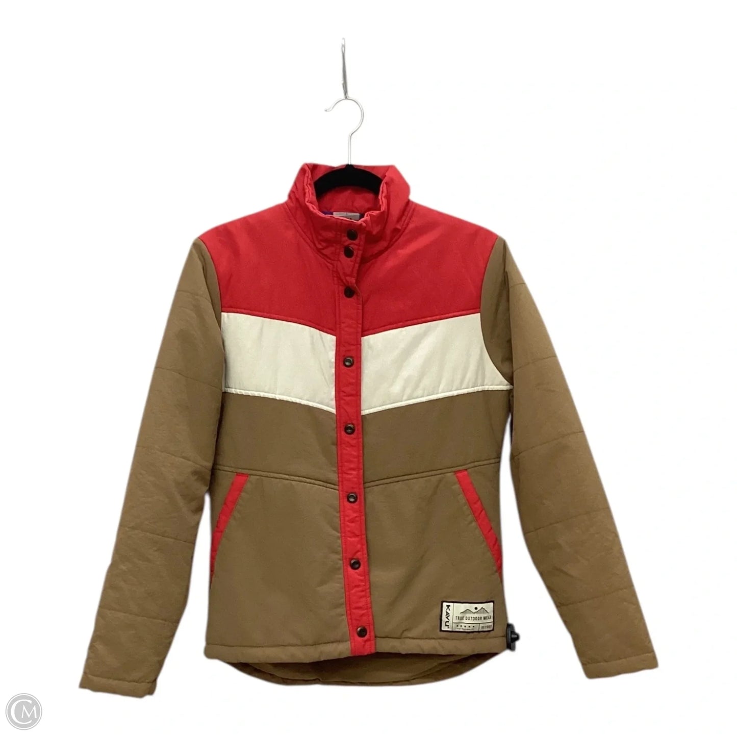 Jacket Puffer & Quilted By Kavu In Brown, Size: S