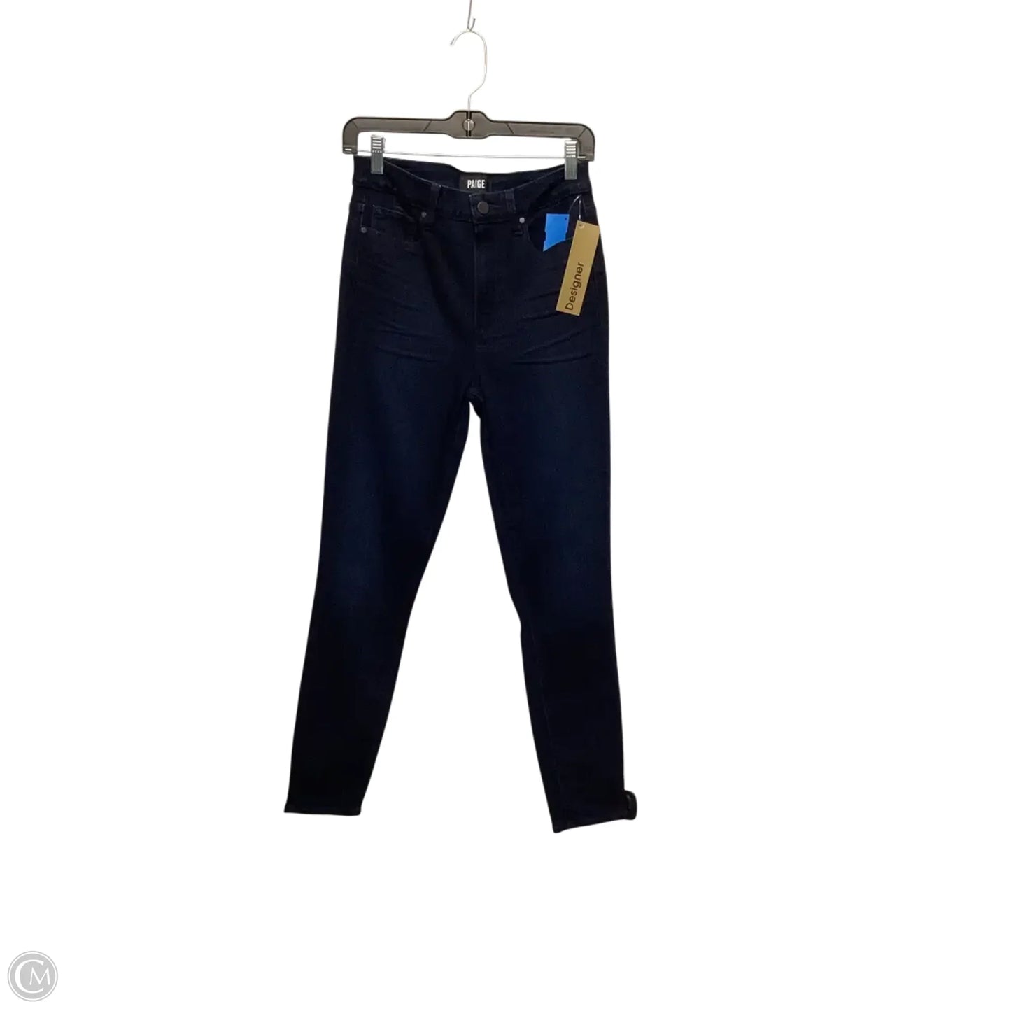 Designer Jeans Skinny By Paige In Blue Denim, Size: 6