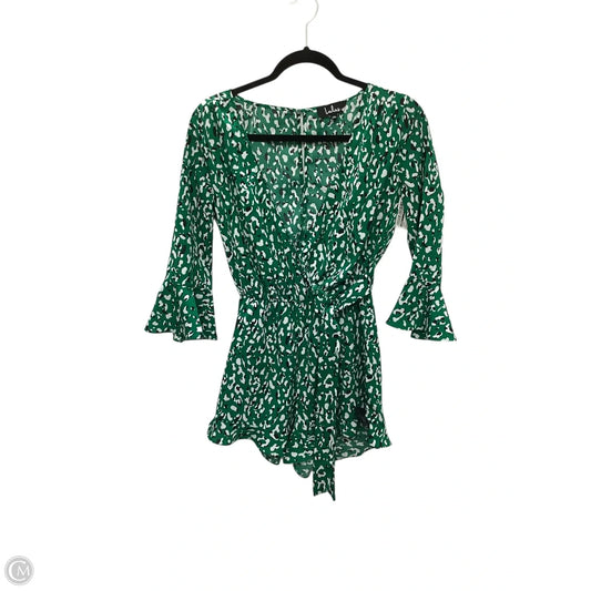 Romper By Lulus In Green, Size: Xs