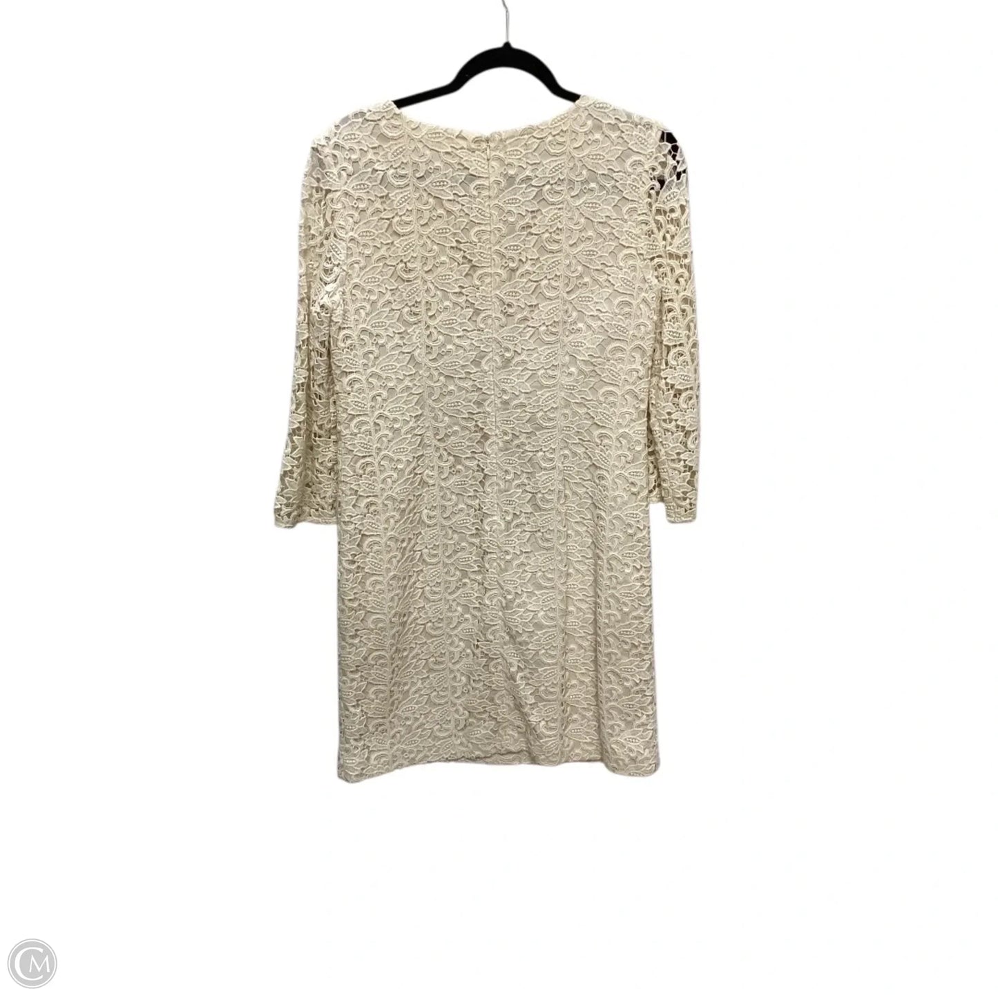 Dress Work By Talbots In Cream, Size: 8p