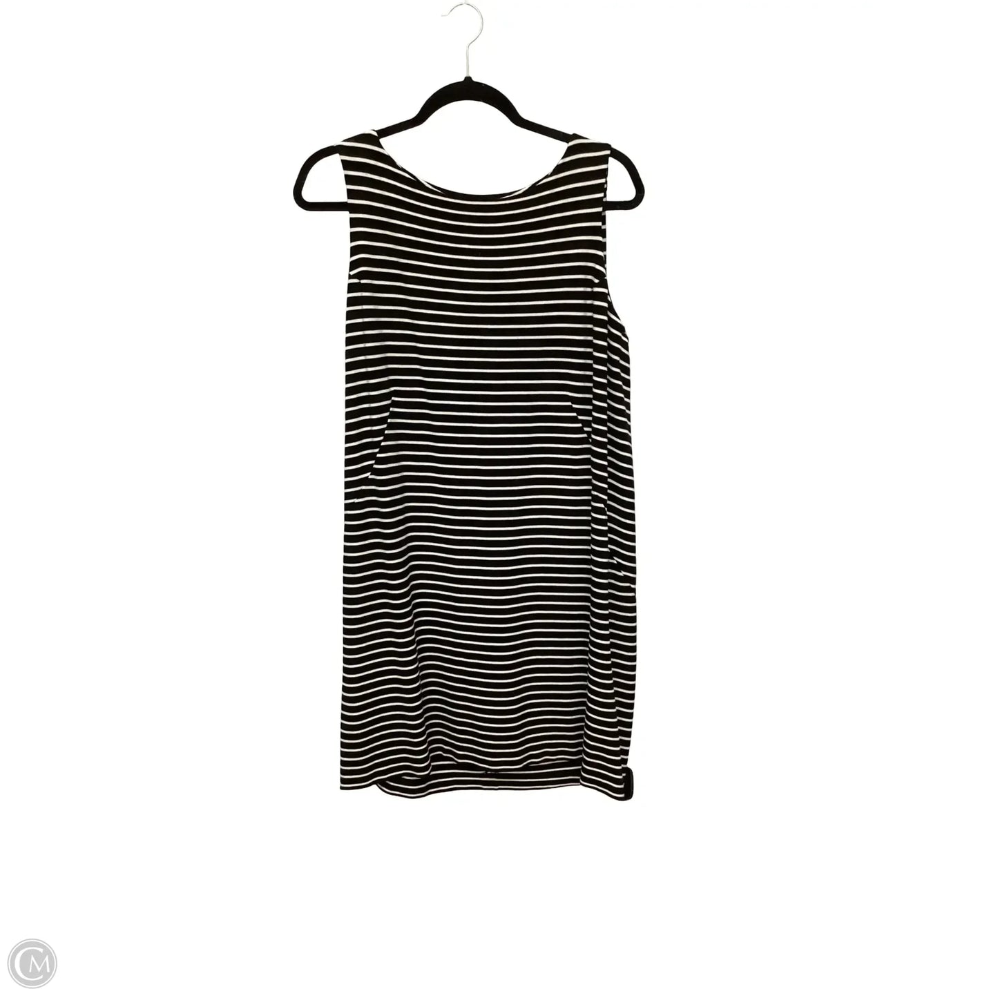 Dress Designer By Lafayette 148 In Striped Pattern, Size: L