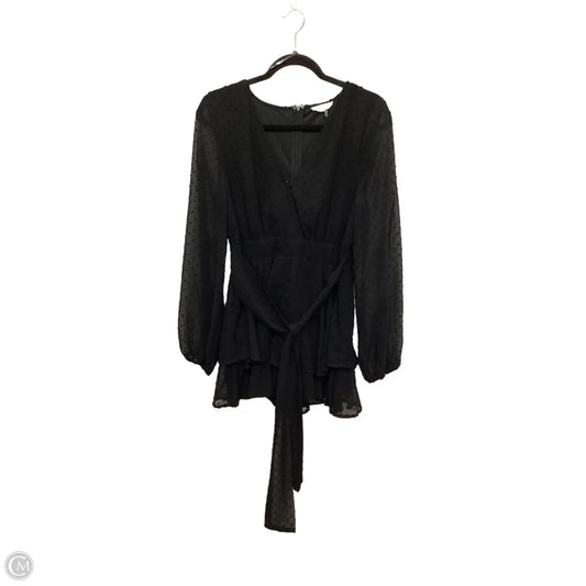 Romper By Entro In Black, Size: L