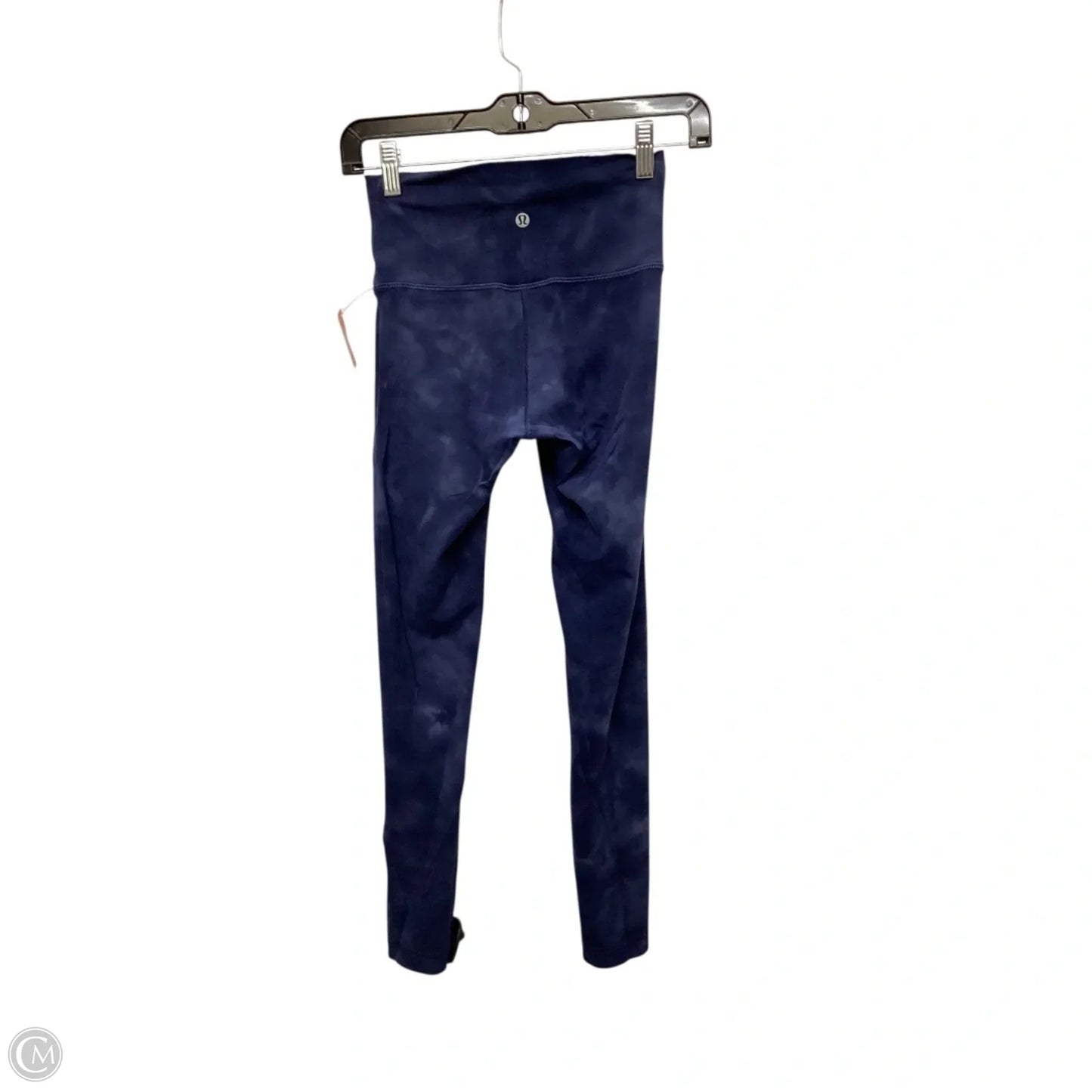 Athletic Leggings By Lululemon In Blue, Size: 4