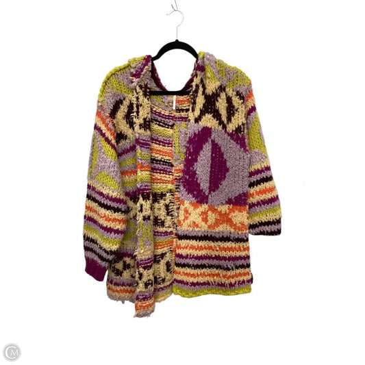 Sweater Cardigan By Free People In Multi-colored, Size: Xs