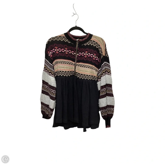 Top Long Sleeve By Free People In Multi-colored, Size: S