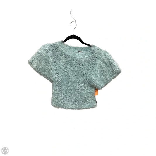 Top Short Sleeve By Free People In Blue, Size: S