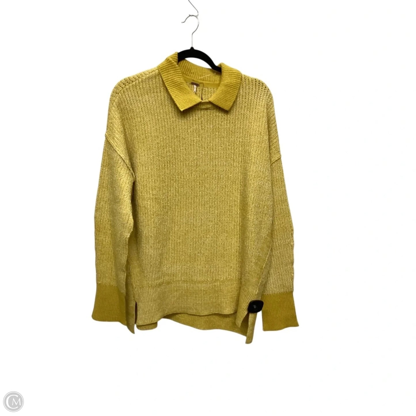 Sweater By Free People In Yellow, Size: S