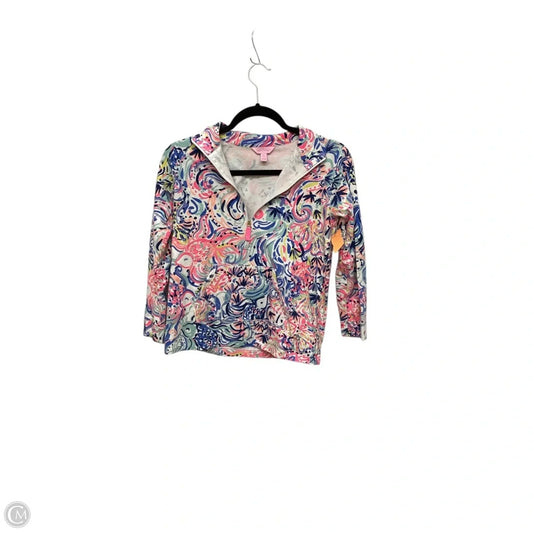 Top Long Sleeve Designer By Lilly Pulitzer In Multi-colored, Size: Xl