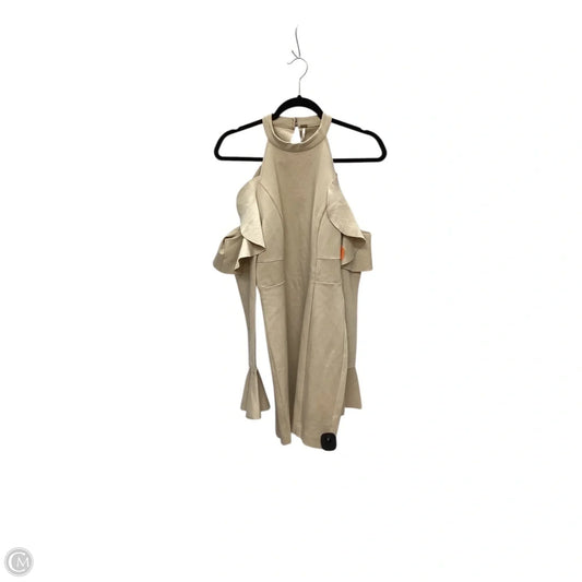 Dress Work By Free People In Tan, Size: S