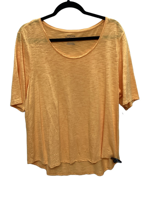 Top Short Sleeve Basic By Chicos  Size: 3