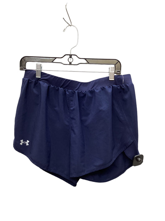 Athletic Shorts By Under Armour In Navy, Size: L