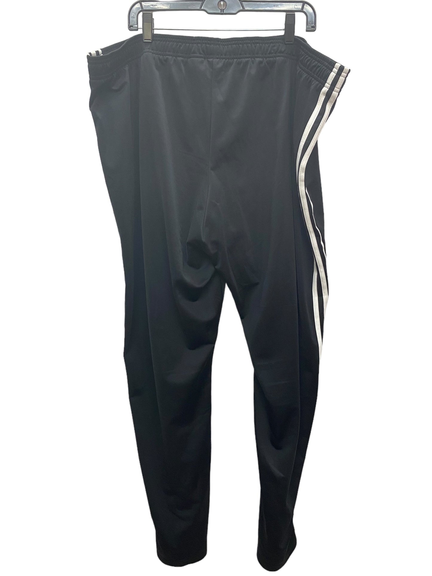 Athletic Pants By Adidas In Black & White, Size: 4x