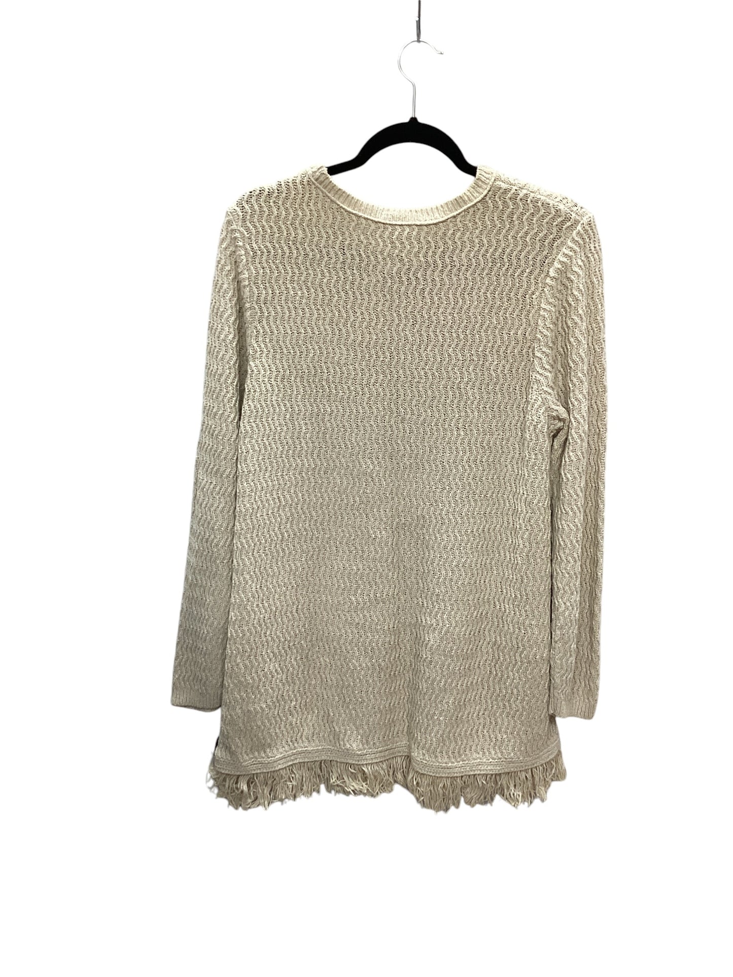 Sweater By J. Jill In Cream, Size: Xl