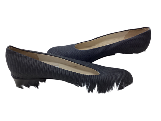 Sandals Heels Block By Via Spiga In Grey, Size:10