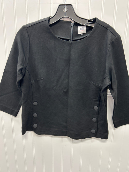 Blouse Ls By Cabi In Black, Size:S
