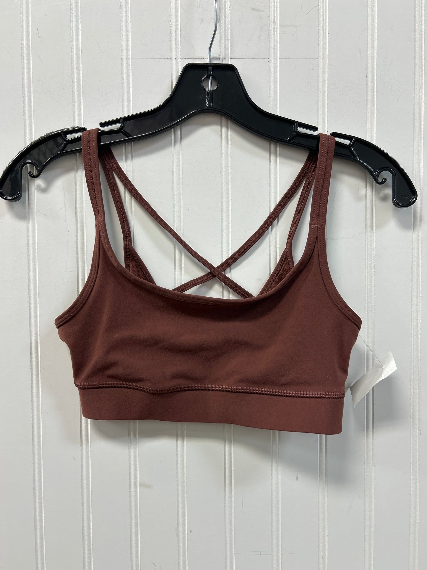 Athletic Bra By Vuori In Brown, Size:Xs