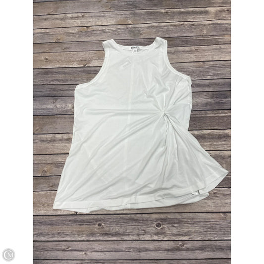 Athletic Tank Top By Athleta In White, Size: L