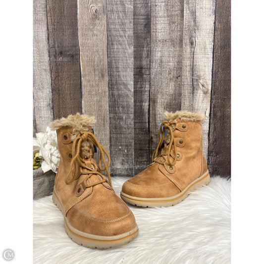 Boots Ankle Flats By Cliffs By White Mountain In Brown, Size: 8.5