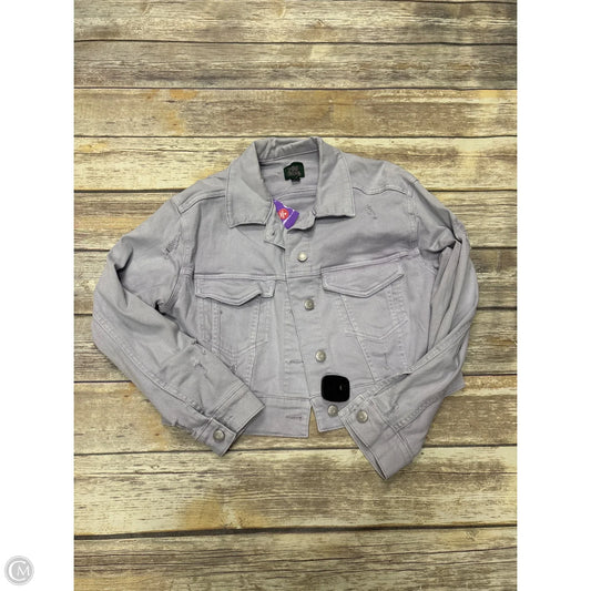 Jacket Denim By Wild Fable In Purple, Size: M