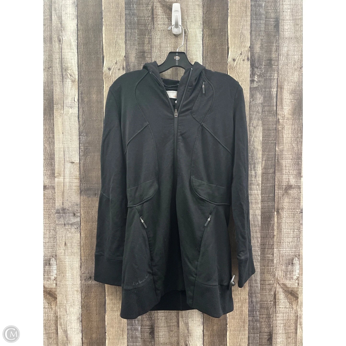 Athletic Jacket By Cme In Black, Size: L