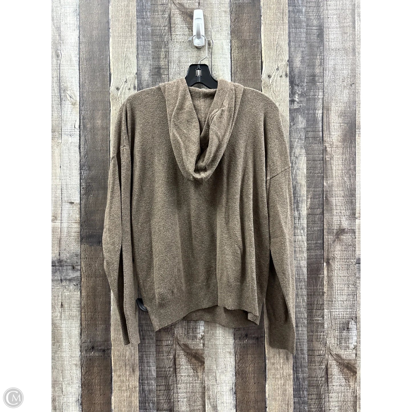 Sweatshirt Hoodie By Gap In Brown, Size: L