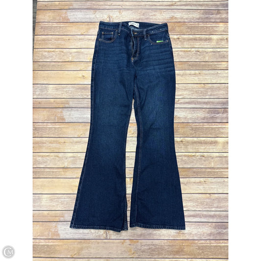 Jeans Flared By Abercrombie And Fitch In Blue, Size: 6