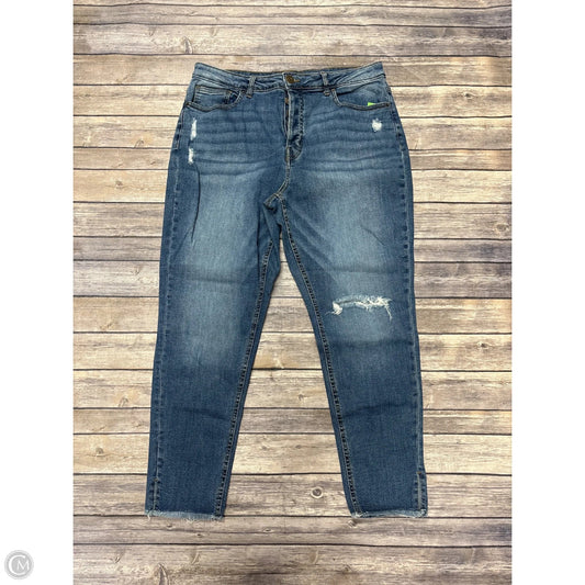 Jeans Straight By Stitch Star In Blue, Size: 14