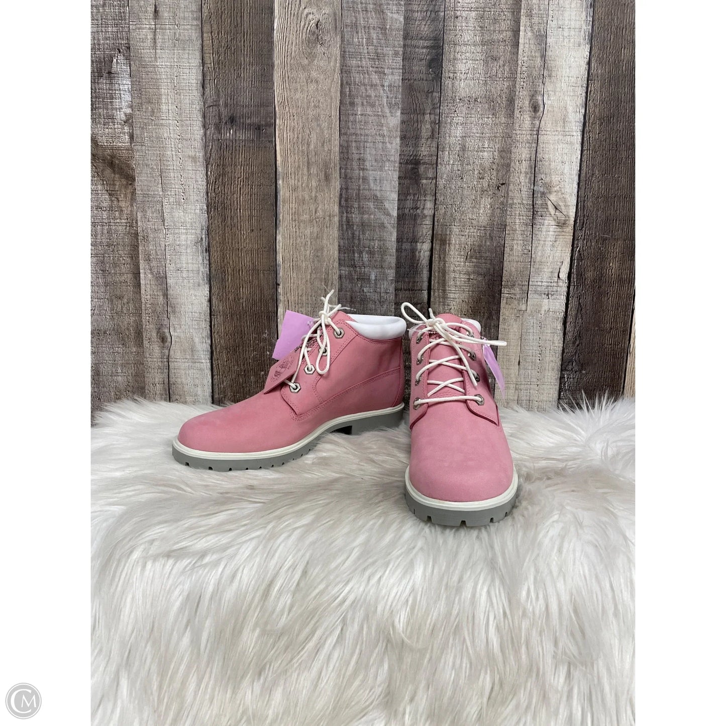 Boots Combat By Timberland In Pink, Size: 8.5