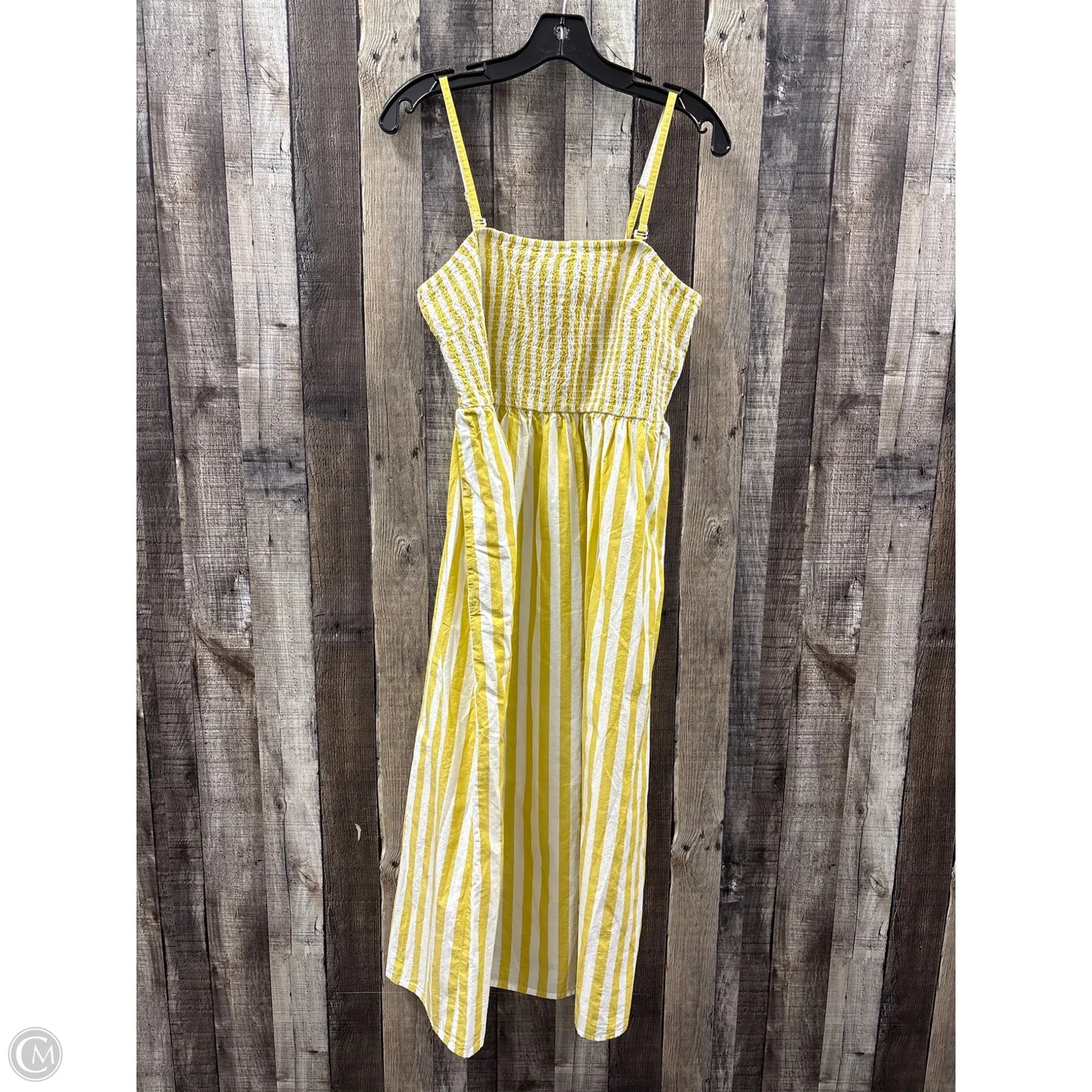Dress Casual Maxi By A New Day In Striped Pattern, Size: M