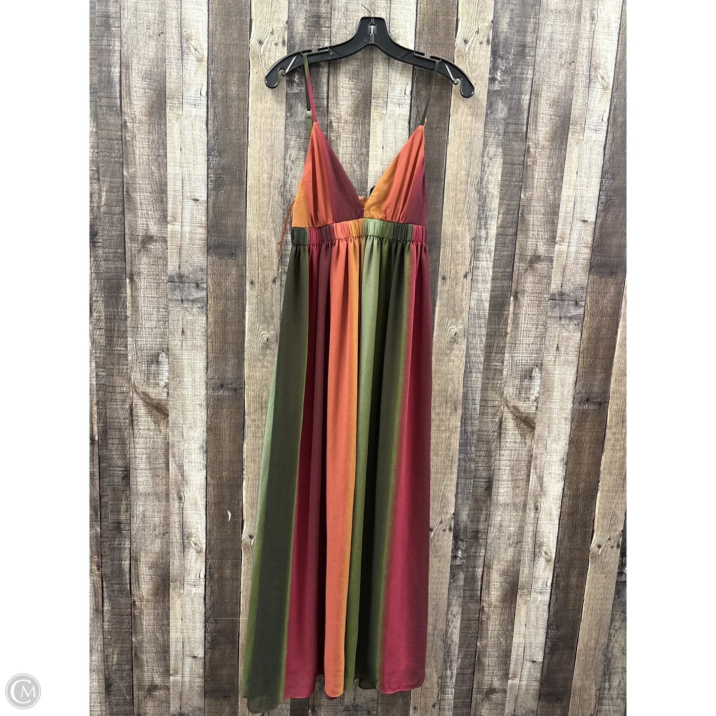 Dress Casual Maxi By Muse In Striped Pattern, Size: S