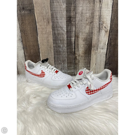 Shoes Athletic By Nike In Red & White, Size: 8
