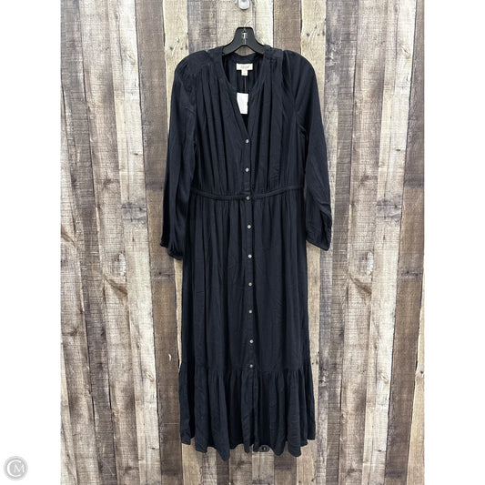 Dress Casual Maxi By Style And Company In Black, Size: Lp