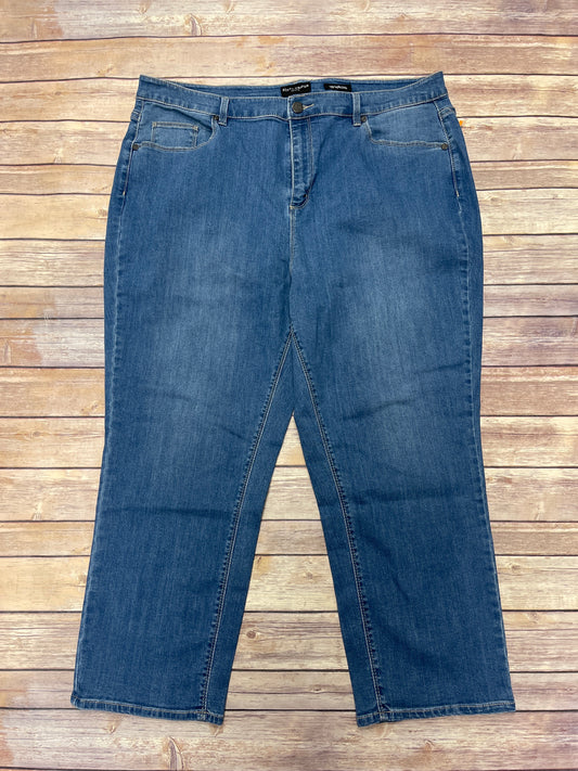 Jeans Straight By Susan Graver  Size: 20w