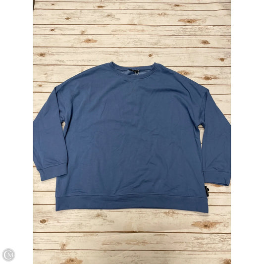Sweatshirt Crewneck By Cmf In Blue, Size: 3x