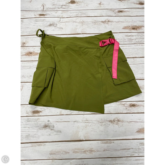 Athletic Skirt By Fabletics In Green, Size: M