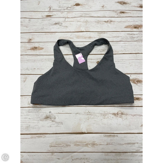 Athletic Bra By Old Navy In Grey, Size: Xxl