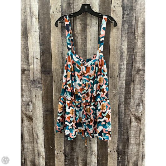 Dress Casual Short By Lane Bryant In Floral Print, Size: 4x