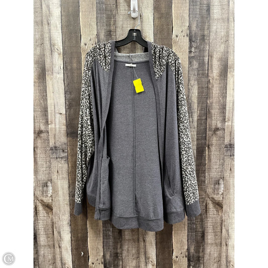 Cardigan By Maurices In Grey, Size: 1x
