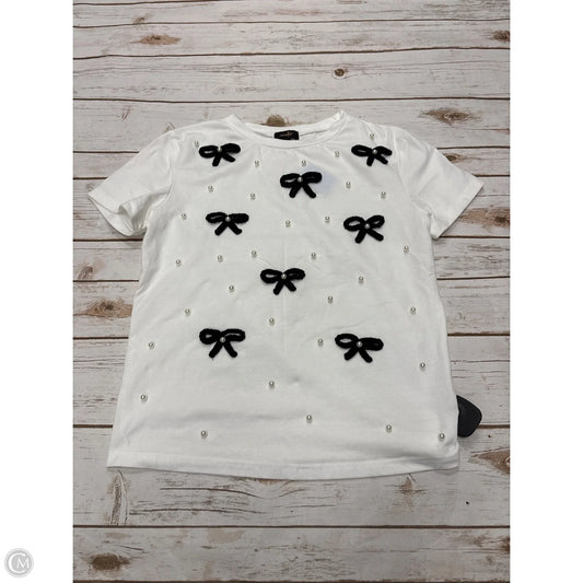 Top Short Sleeve By Cme In Multi-colored, Size: S