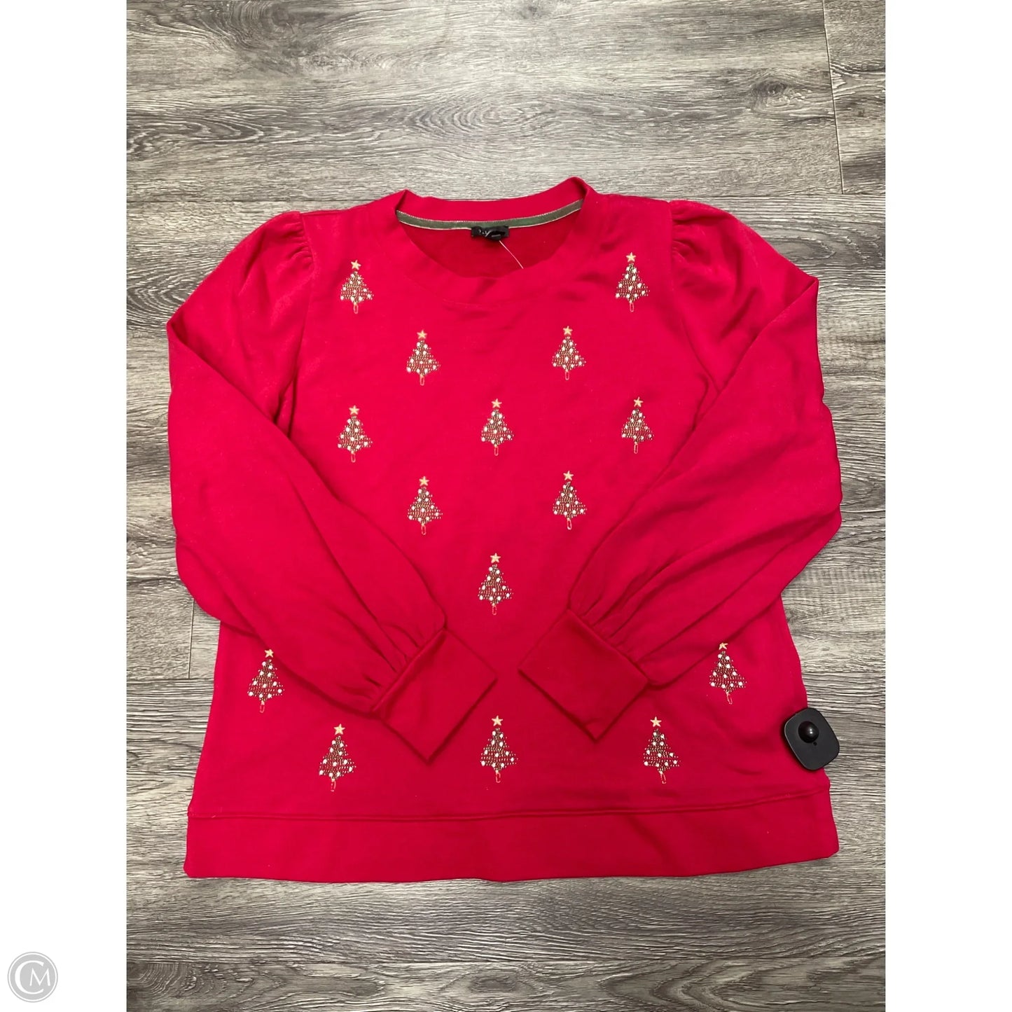 Sweatshirt Crewneck By Talbots In Red, Size: M