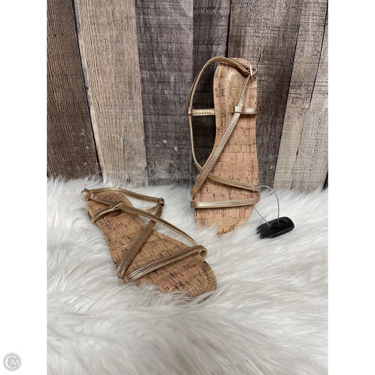 Sandals Flats By Sam Edelman In Rose Gold, Size: 6.5