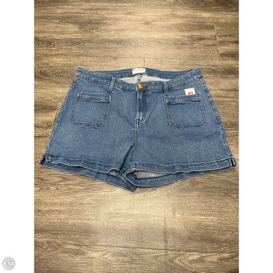 Shorts By Lane Bryant In Blue Denim, Size: 18