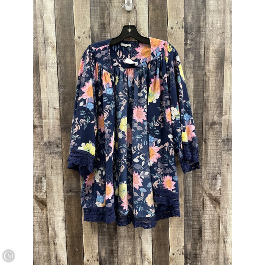 Cardigan By Jodifl In Floral Print, Size: M