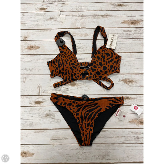 Swimsuit 2pc By Cme In Animal Print, Size: L