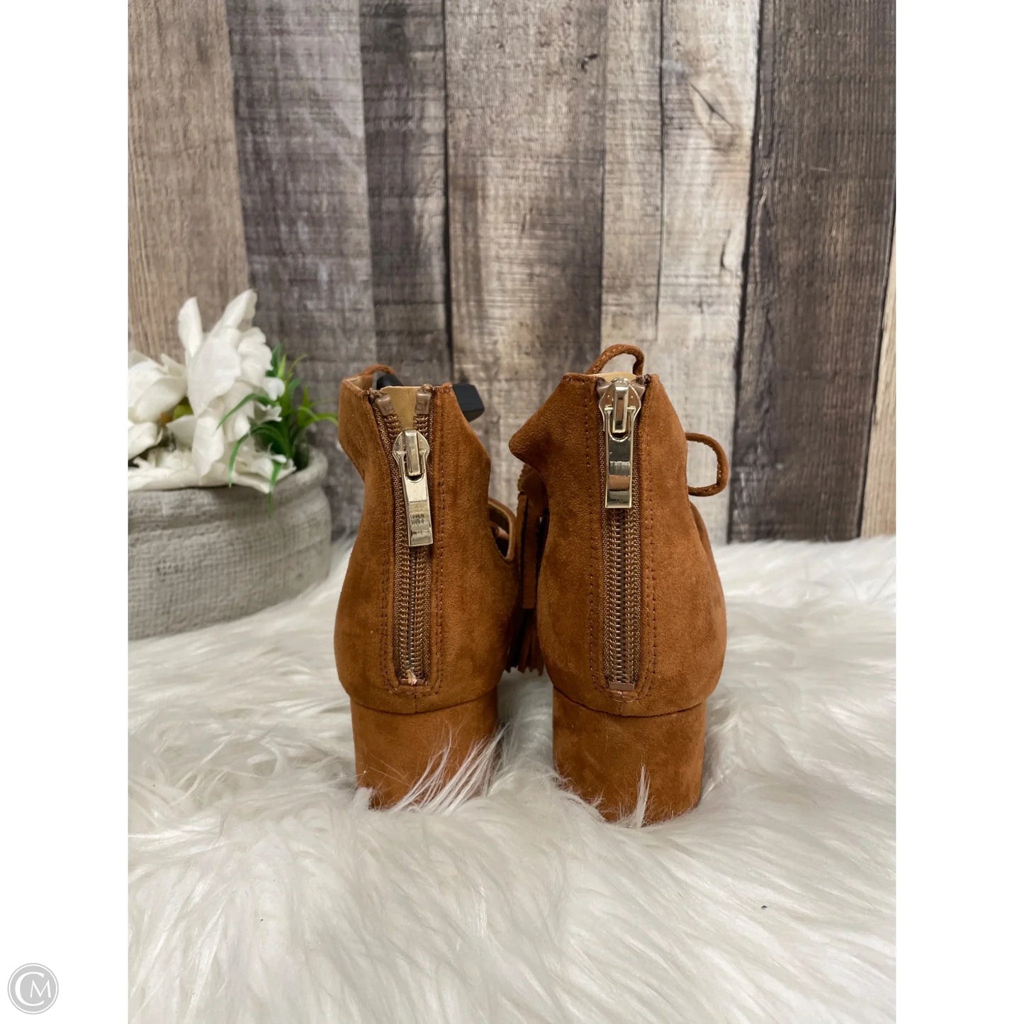 Shoes Heels Block By Franco Sarto In Camouflage Print, Size: 6.5