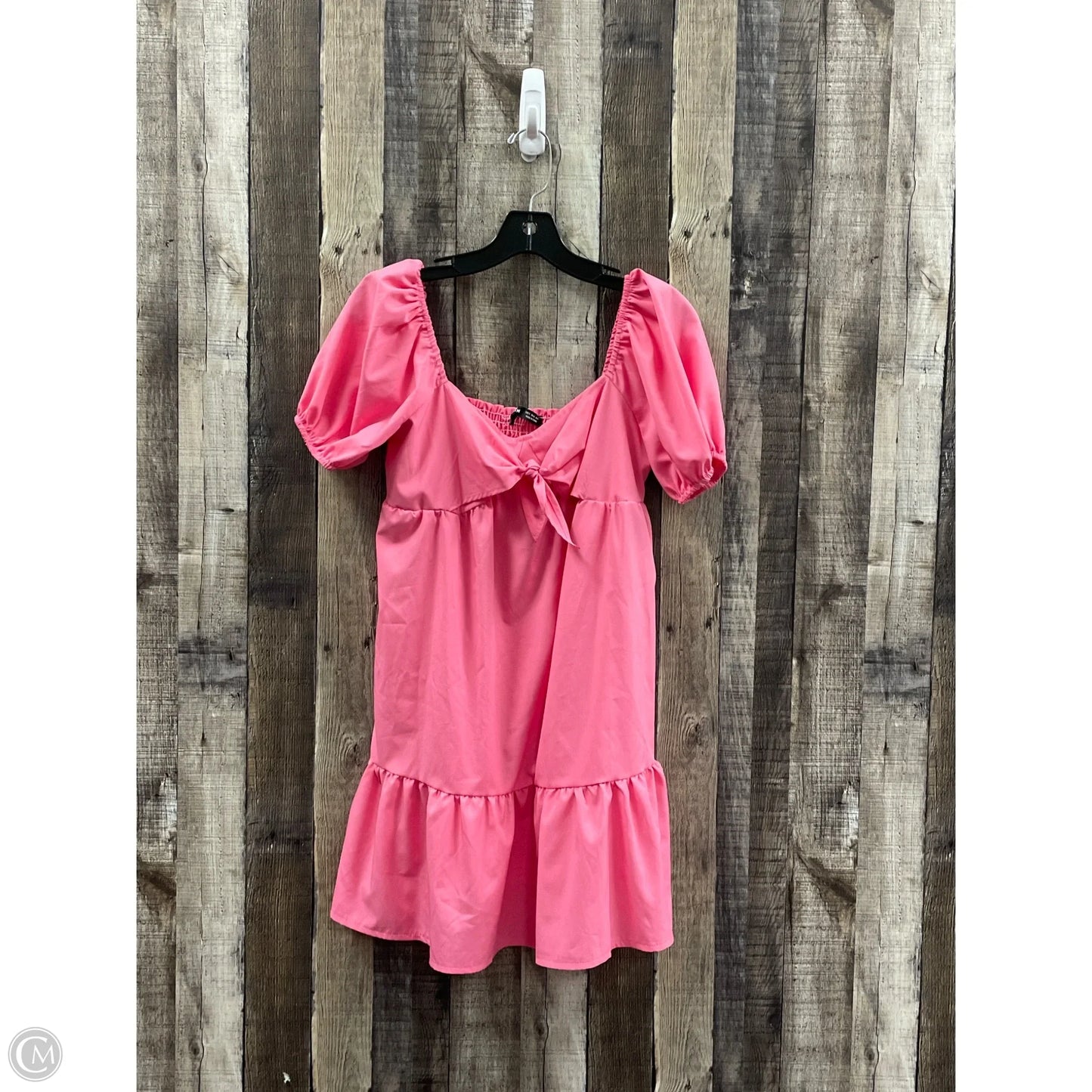 Dress Casual Short By Shein In Pink, Size: S