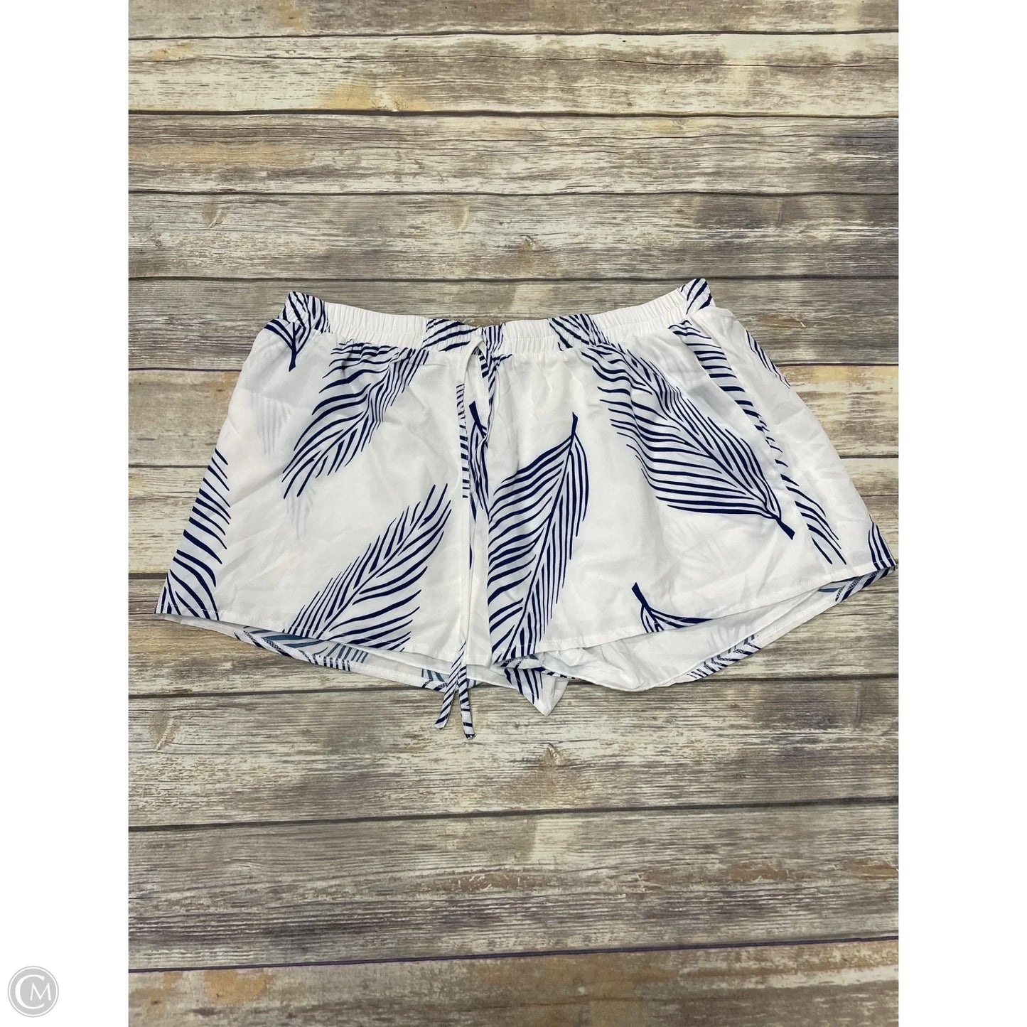 Shorts By Shein In Blue & White, Size: 3x