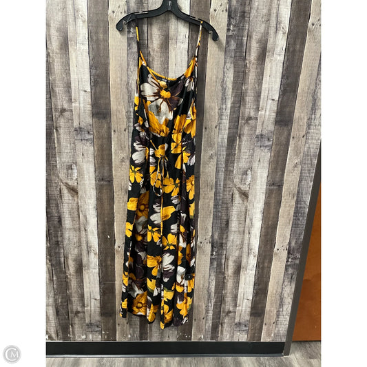 Romper By Shein In Floral Print, Size: 4x